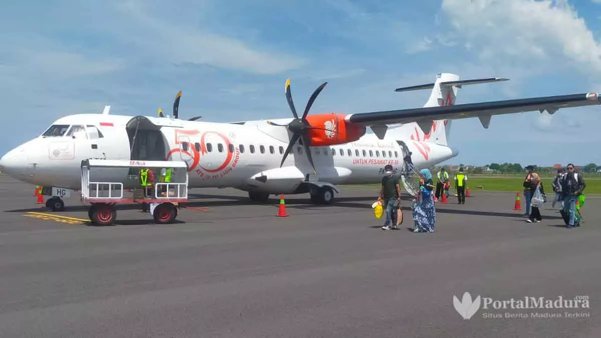 Hari Pertama, Wings Air Layani Penerbangan Surabaya-Sumenep PP