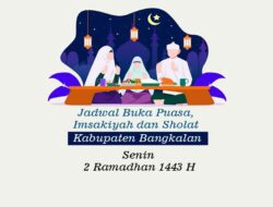 Jadwal Buka Puasa, Imsakiyah dan Sholat Kabupaten Bangkalan, Senin 4 April 2022