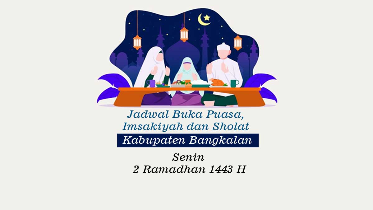 Jadwal Buka Puasa, Imsakiyah dan Sholat Kabupaten Sumenep, Senin 4 April 2022