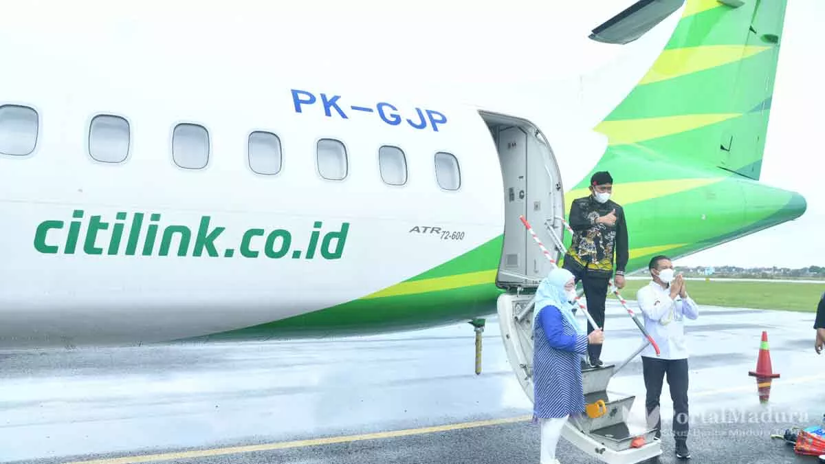Jajal Maskapai Citilink, Bupati Sumenep Terbang Menuju Surabaya