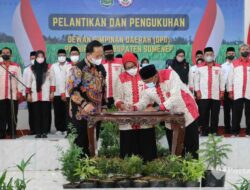 Kepengurusan Perhiptani Sumenep Dikukuhkan, Kadis DKPP Ingatkan Kerja Profesional