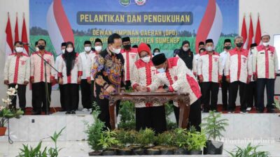 Kepengurusan Perhiptani Sumenep Dikukuhkan, Kadis DKPP Ingatkan Kerja Profesional