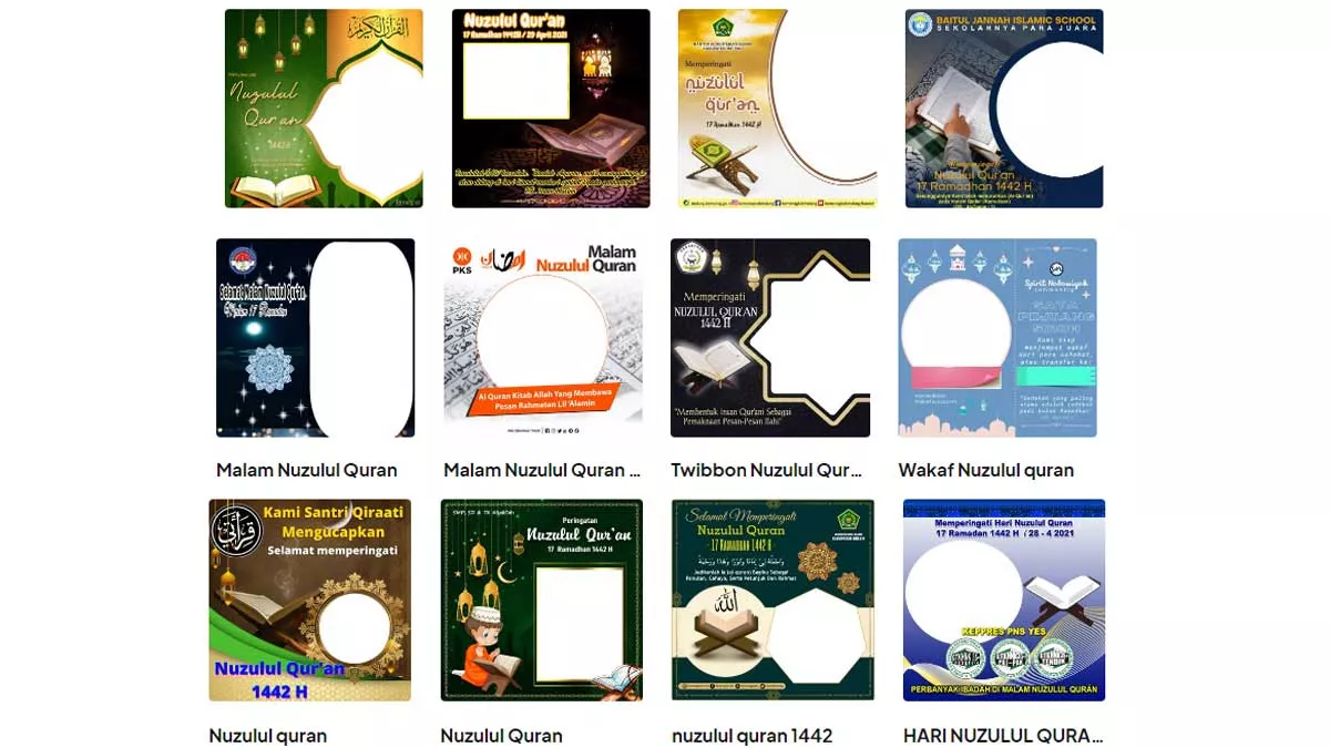 Link Twibbon Nuzulul Qur'an