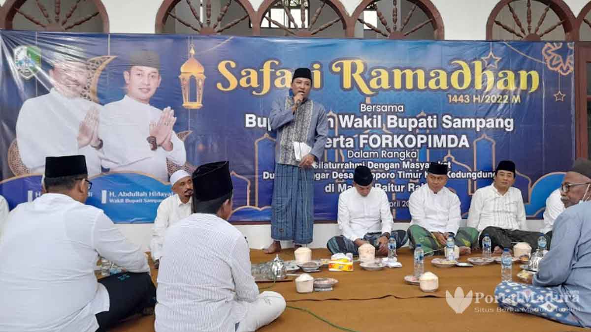 Serap Aspirasi di Bulan Ramadan, Bupati Sampang Siap Tuntaskan Infrastruktur Jalan