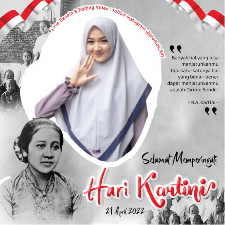 Desain Twibbon Hari Kartini Tahun 2022