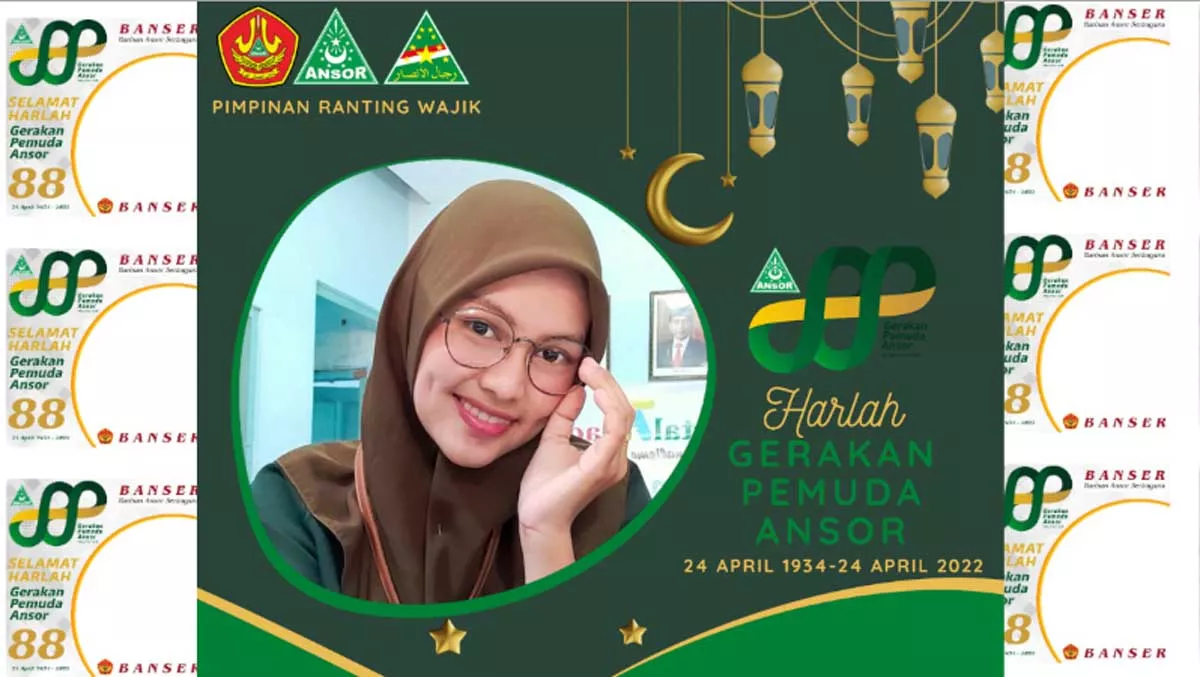 Twibbon Harlah GP Ansor Ke-88 tahun 2022