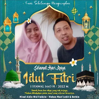Kumpulan Desain Twibbon Idul Fitri 1443 H / 2022 M Cdr, Png, Psd - Portalmadura.com Twibbon Idul Fitri 1443H 01 cdr psd png