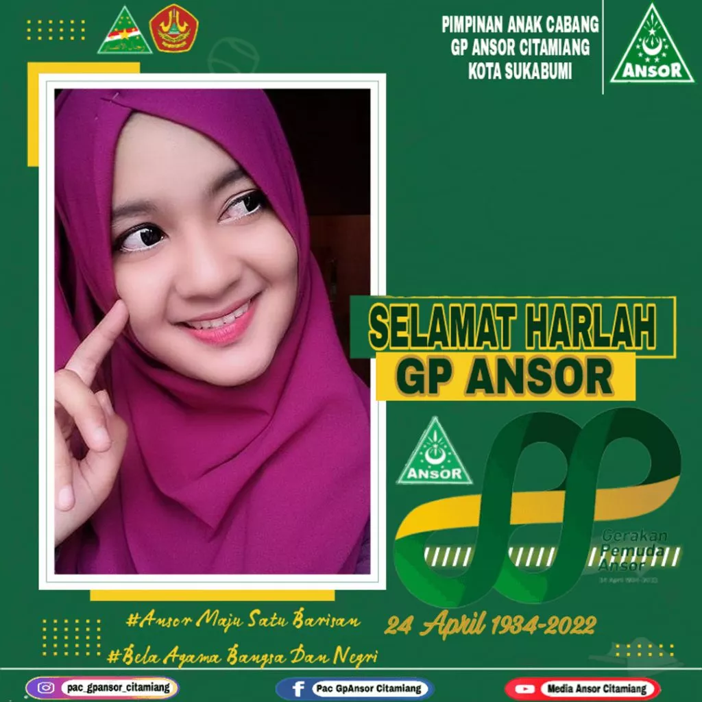 Puluhan Twibbon Harlah Gp Ansor Tahun 2022 Ke-88 - Portalmadura.com Twibbon Harlah GP Ansor