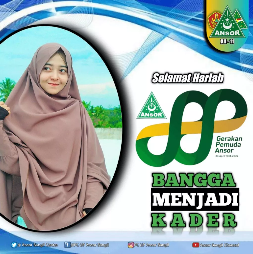 Puluhan Twibbon Harlah Gp Ansor Tahun 2022 Ke-88 - Portalmadura.com Twibbon Harlah GP Ansor