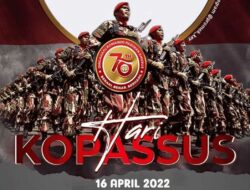 Twibbon Ucapan Selamat HUT Kopassus ke-70, 16 April 2022