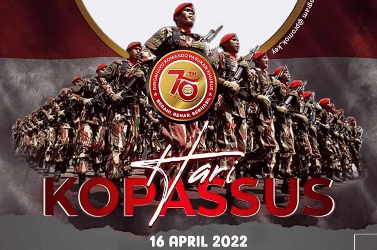 Twibbon Ucapan Selamat HUT Kopassus ke-70