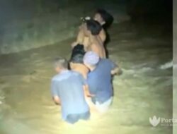 2 Anak Meninggal Tenggelam di Sungai Dam Pananggungan Guluk-guluk