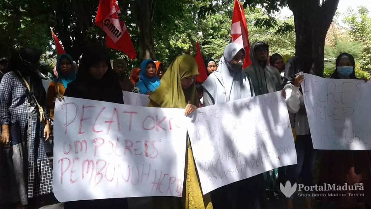 Kasus Penembakan Herman, GMNI Sumenep Usung 3 Tuntutan