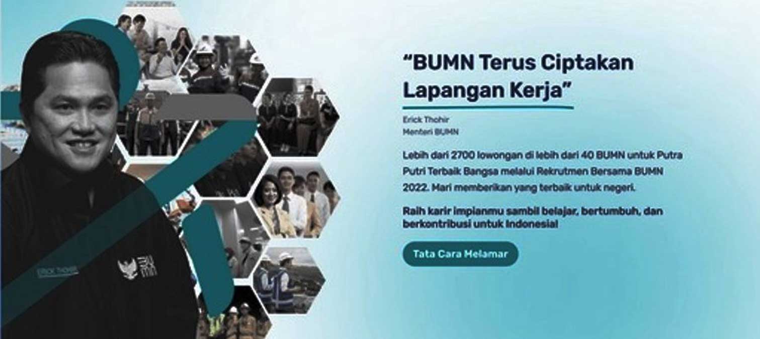 Ini Link Pengumuman, Hasil Seleksi Administrasi Rekrutmen Bersama BUMN 2022
