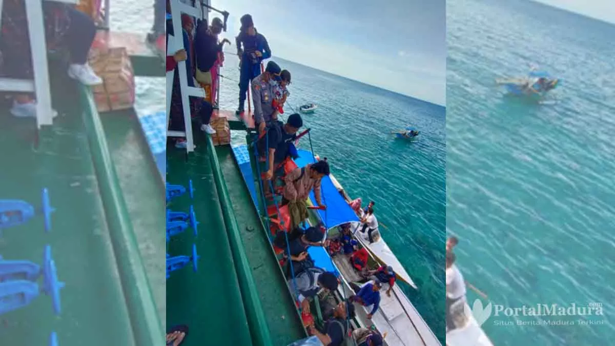Kapal Sabuk Nusantara 91 Kandas di Sapeken Sumenep