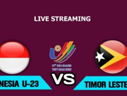 Cara Nonton Live Streaming Timnas U23 vs Timor Leste Gratis, SEA GAMES 2021