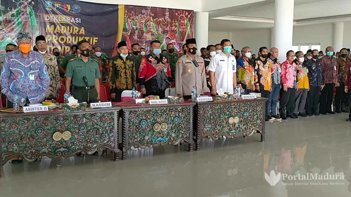 Madura Produktif Tanpa Narkoba, Deklarasi di ‘Islamic Centre’ Sumenep dan Pondok Pesantren