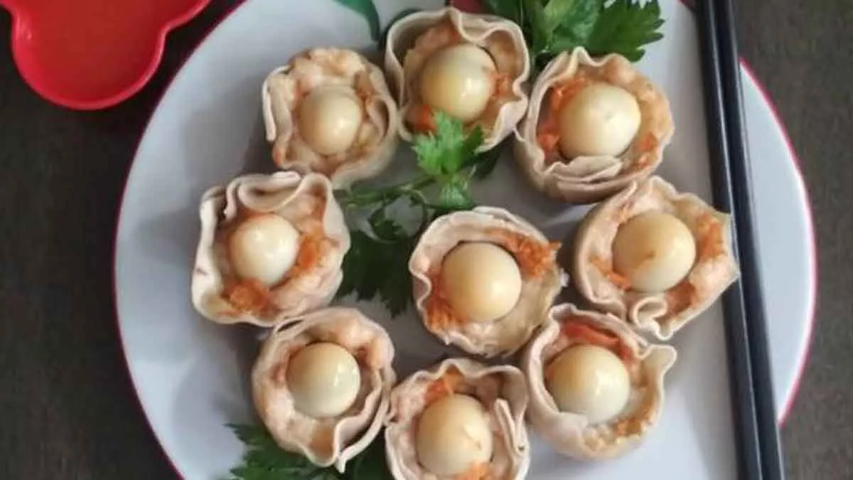 Resep Siomay Udang Puyuh Krispi, Nikmatnya Bikin Nagih