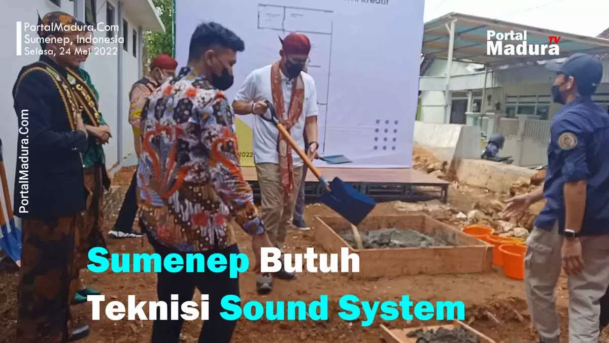 Lepas dari Sorotan Media, Sandiaga Uno Sebut Sumenep Butuh Teknisi ‘Sound System’