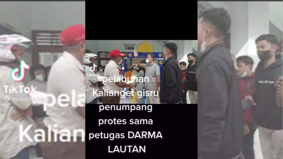 Pemudik Tujuan Sapudi Protes di Pelabuhan Kalianget