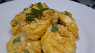 Resep Tofu Goreng Saus Telur Asin yang Maknyus