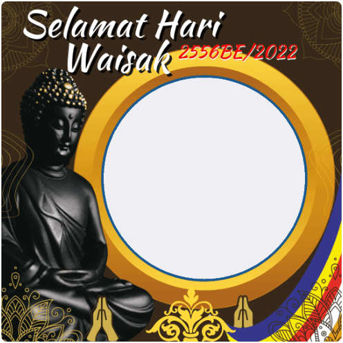 twibbon hari raya waisak 2022