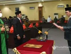 Ketua DPRD Sumenep Ambil Sumpah Anggota Dewan PAW