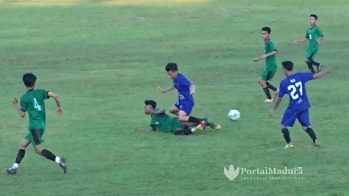 Laga Pembuka Liga Santri KSAD di Sumenep