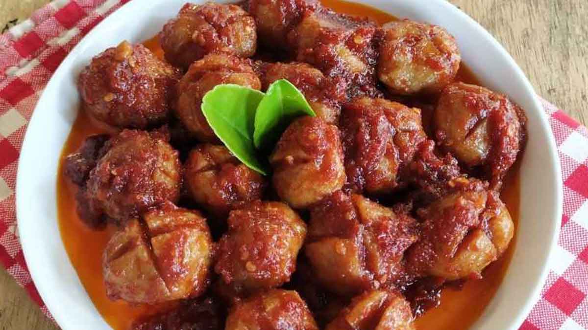 Resep Pentol Asam Manis Pedas