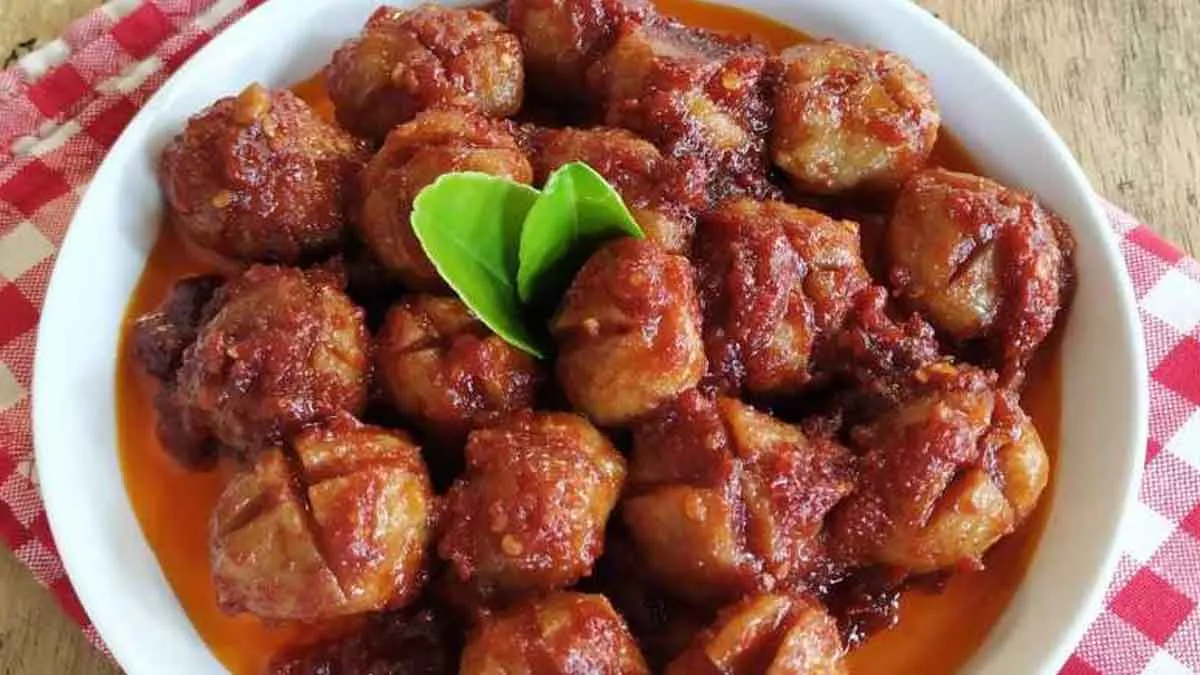 Resep Pentol Asam Manis Pedas