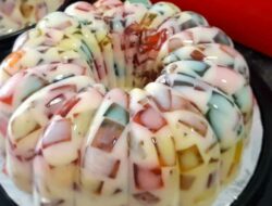 Resep Puding Brownies Mozaik, Lembut dan Nikmat