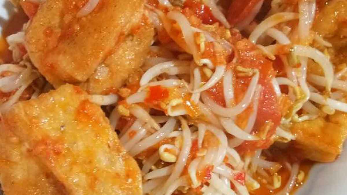 Resep Sambal Tahu Tauge, Praktis dan Enak