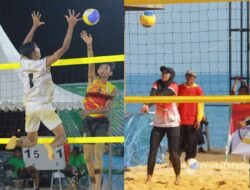 Cetak Sejarah, 4 Tim Voli Pasir asal Sumenep Lolos Semi Final Porprov Jatim 2022