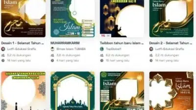 10 Link Twibbon Tahun Baru Islam 1444 H / 2022 M