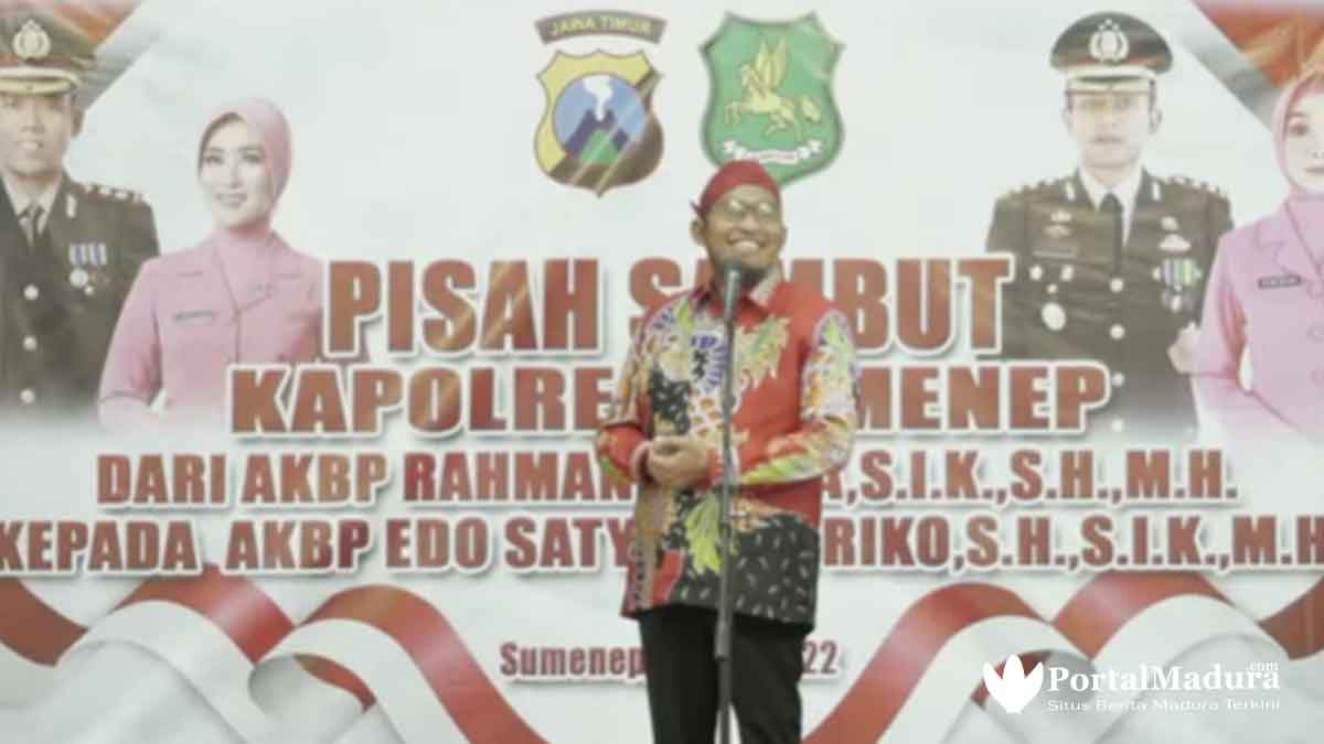 Bupati Sumenep Sebut 'Bintang-Bintang Yang Indah' pada Pisah Sambut Kapolres