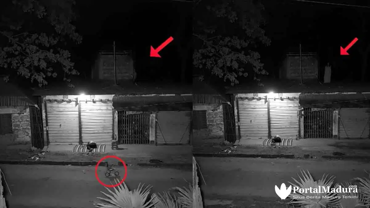 Cek Fakta: Viral Video Pria Diganggu Sosok Kuntilanak Pasar Anom Sumenep?