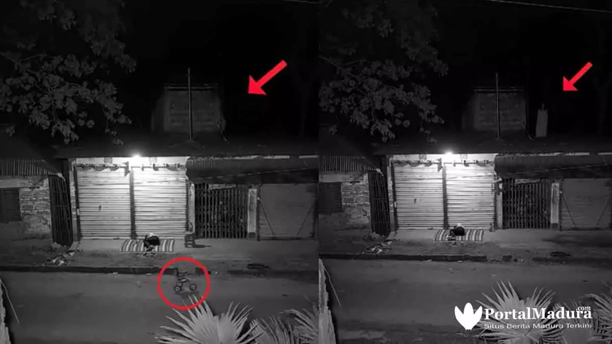 Cek Fakta: Viral Video Pria Diganggu Sosok Kuntilanak Pasar Anom Sumenep?