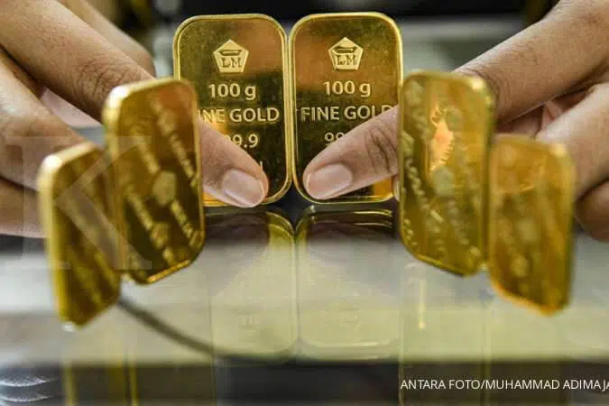 Harga Emas Pegadaian Hari ini Kamis (14 juli 2022) Terus Menurun