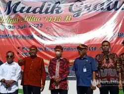 Iduladha 2022, Bupati Fauzi Lepas Mudik Gratis KMP DBS III
