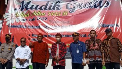 Iduladha 2022, Bupati Fauzi Lepas Mudik Gratis KMP DBS III