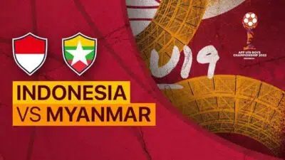 Jadwal Live Streaming Timnas U19 Indonesia vs Myanmar