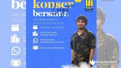 Konser Langit Hanan Attaki di Sumenep Gagal, Panitia Kecewa