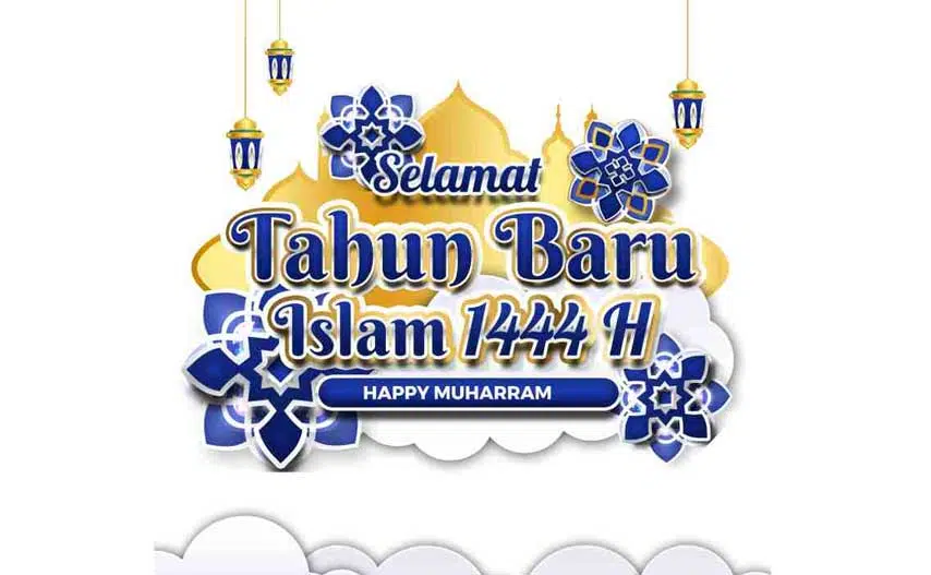 Link Download Template Video Ucapan Tahun Baru Islam 144H H Format PPT