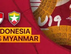 Link Live Streaming Timnas U19 Indonesia vs Myanmar