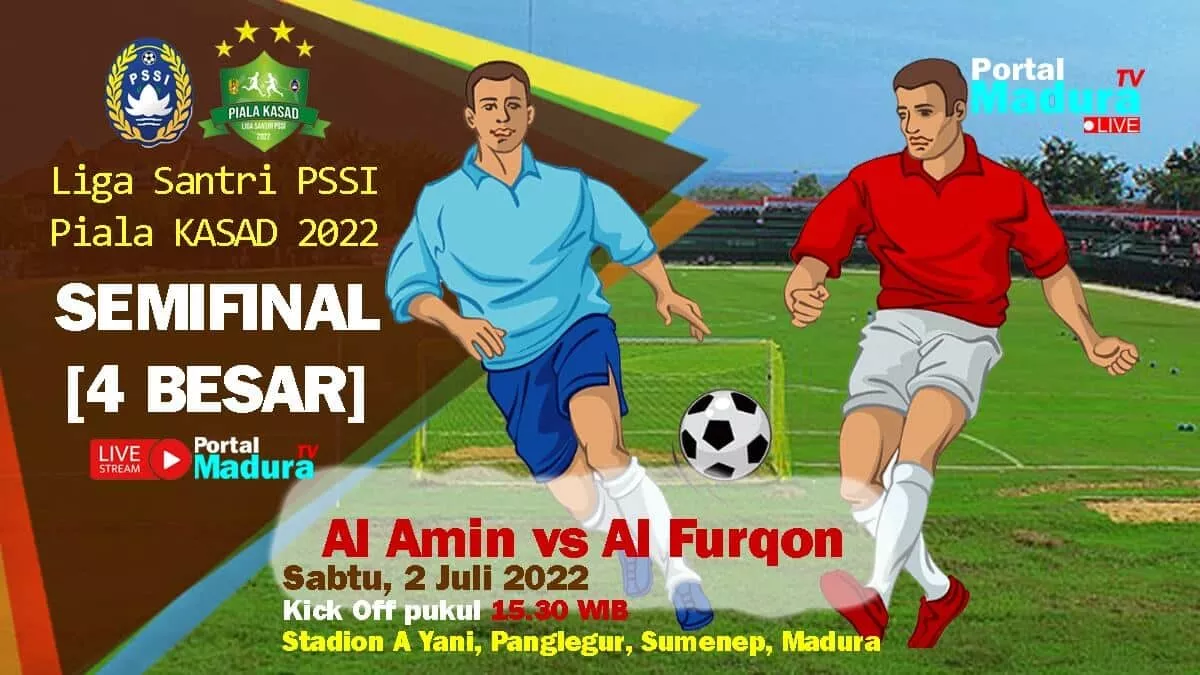 Saksikan Live Semifinal Liga Santri 2022 Al Amin VS Al Furqon