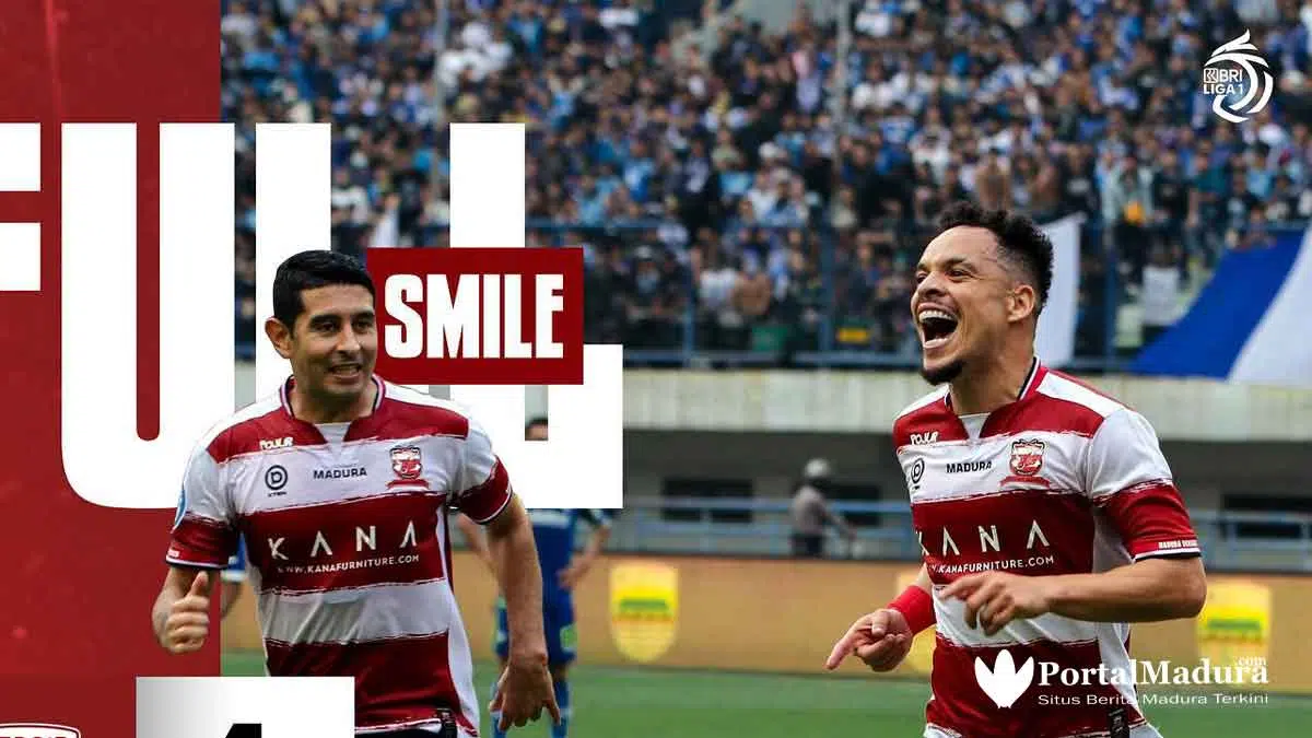 Madura United Permalukan Persib Bandung 3-1