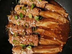 Resep Enoki Beef Roll Ala Restoran Jepang, Sungguh Menggoda!
