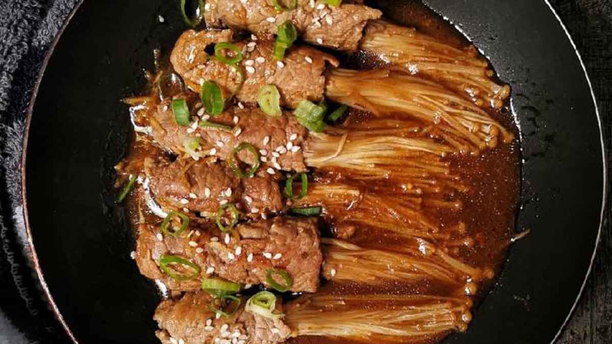 Resep Enoki Beef Roll Ala Restoran Jepang, Sungguh Menggoda!