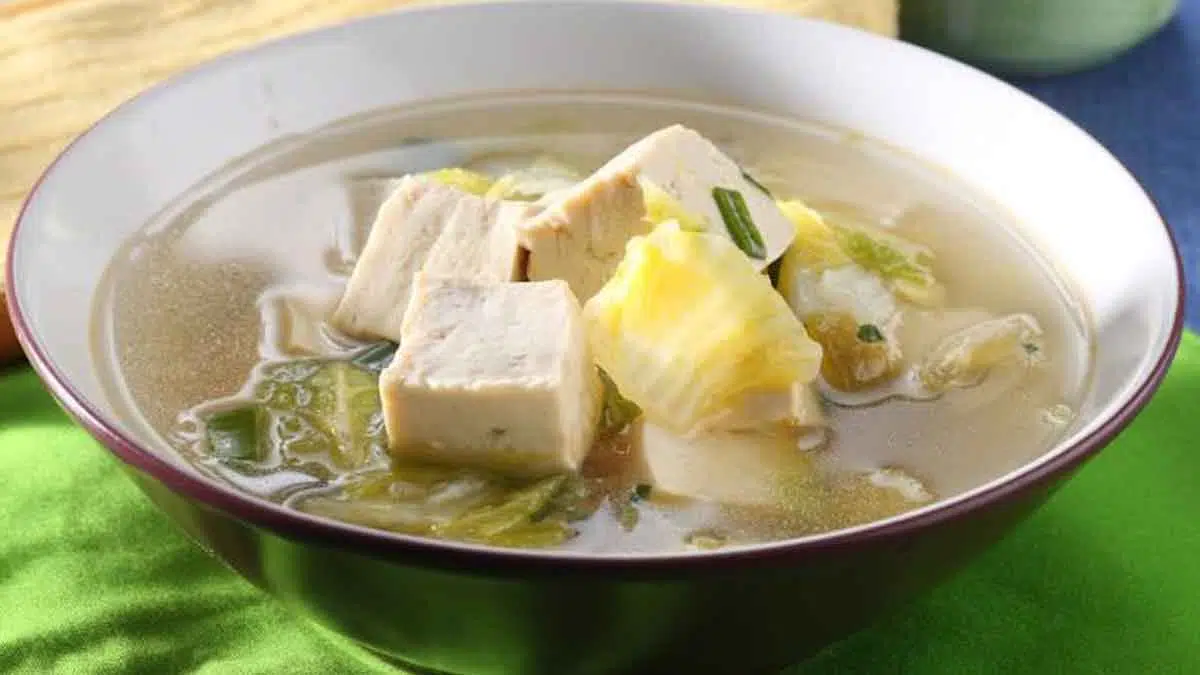 Resep Kuah Tahu Sawi, Sederhana Tapi Bikin Ketagihan