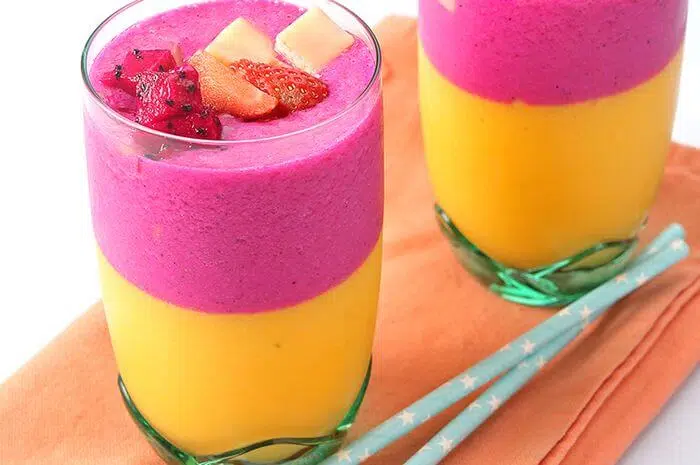 Resep Puding Mangga dan Buah Naga Yang Cocok Untuk Hidangan Penutup